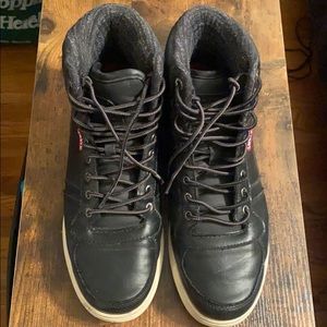 Levi’s High Top Black & Gray Sneakers